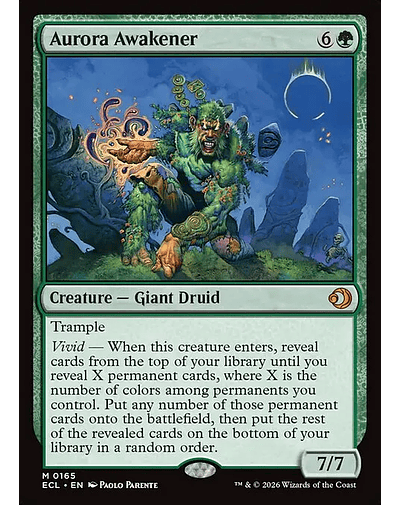 Aurora Awakener - 0165 - Inglés - Foil