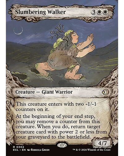 Slumbering Walker - 0302 - Inglés - Foil