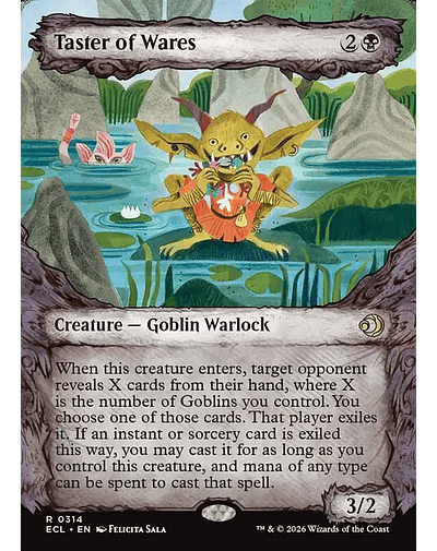 Taster of Wares - 0314 - Inglés - Foil