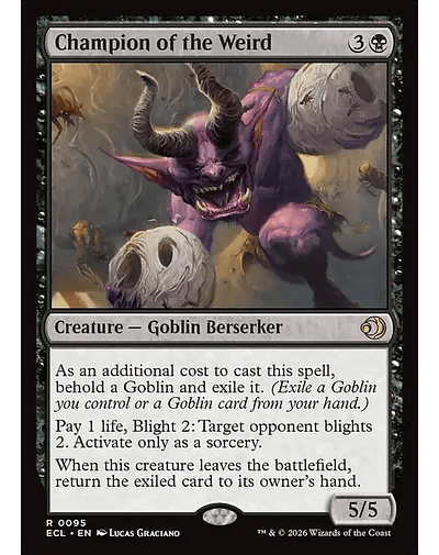 Champion of the Weird - 0095 - Inglés - Foil
