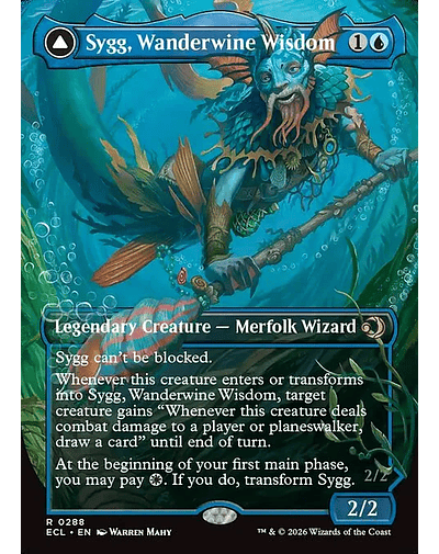 Sygg, Wanderwine Wisdom / Sygg, Wanderbrine Shield - 0288 - Inglés