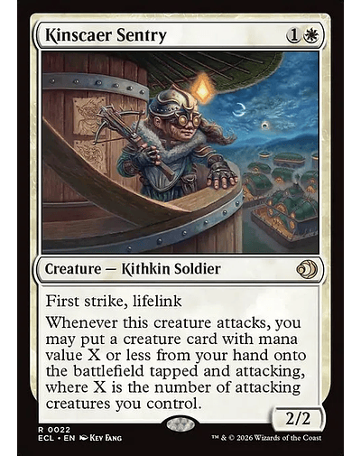 Kinscaer Sentry - 0022 - Inglés - Foil