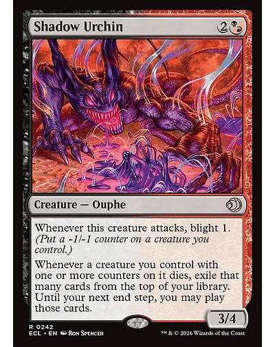 Shadow Urchin - 0242 - Inglés - Foil