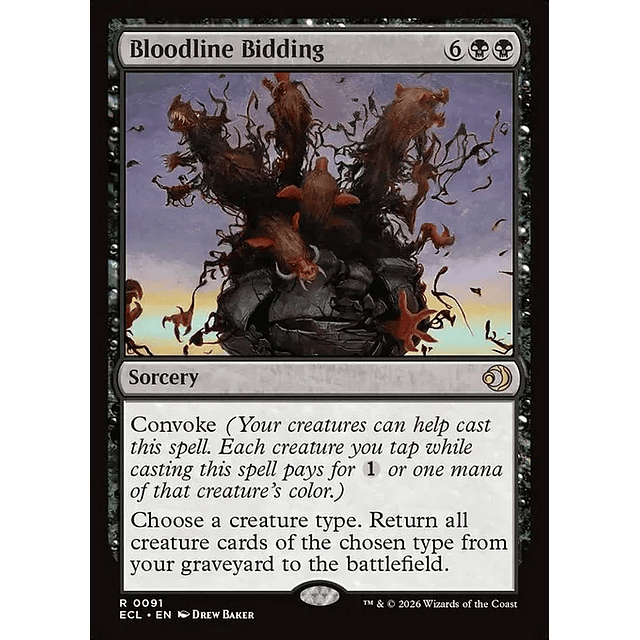 Bloodline Bidding - 0091 - Inglés - Foil