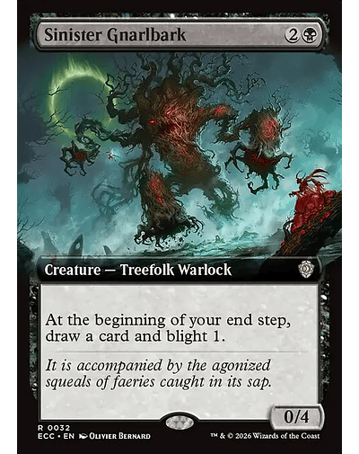 Sinister Gnarlbark - 0032 - Inglés