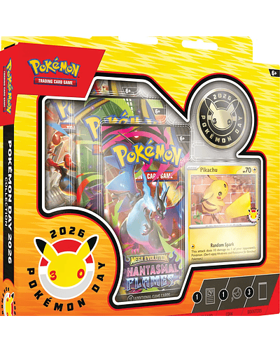 Pokemon TCG Pokemon Day 2026 Collection INGLÉS