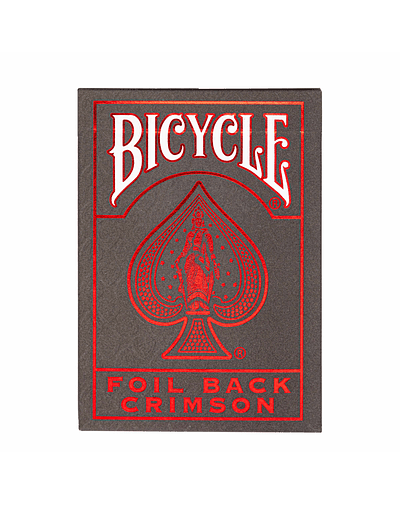 Naipes Bicycle Ultimates – MetalLuxe Crimson (Red)