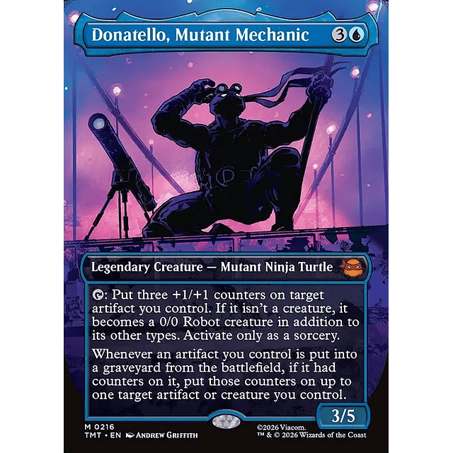 Donatello, Mutant Mechanic - 0216 - Inglés