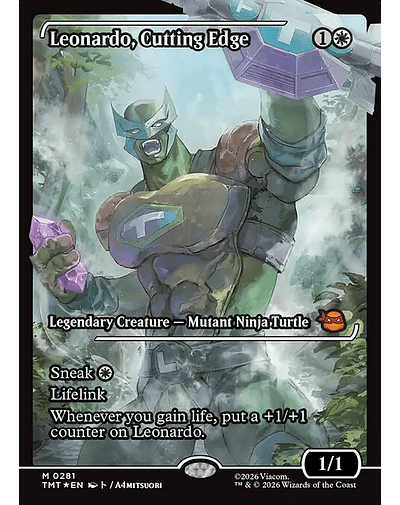 Leonardo, Cutting Edge - 0281 - Inglés - Foil