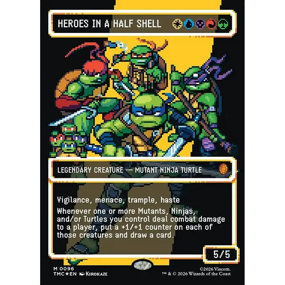 Heroes in a Half Shell - 0096 - Inglés - Foil
