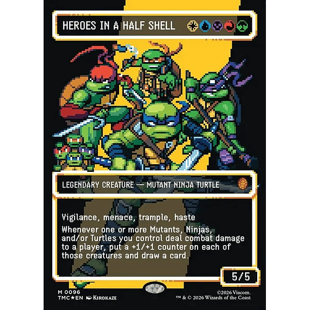Heroes in a Half Shell - 0096 - Inglés - Foil