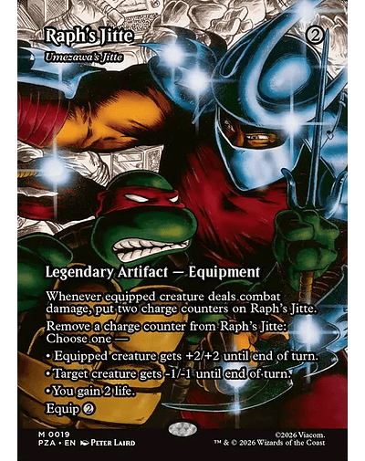 Raph's Jitte - Umezawa's Jitte - 0019 - Inglés - Foil