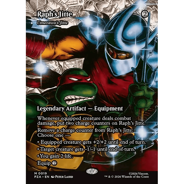 Raph's Jitte - Umezawa's Jitte - 0019 - Inglés - Foil