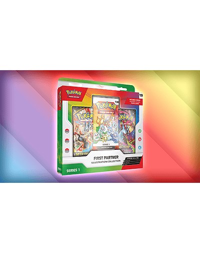 PREVENTA Ascended Heroes First Partner Illustration Collection (Q1 2026) INGLÉS