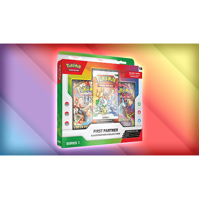 PREVENTA Ascended Heroes First Partner Illustration Collection (Q1 2026) ESPAÑOL 1