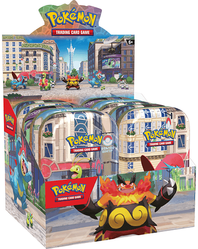 PREVENTA POKEMON TCG LUMINOSE CITY MINI TIN INGLÉS