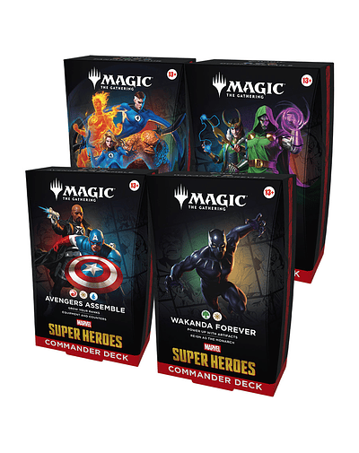 PREVENTA MTG [EN] MARVEL SUPER HEROES - COMMANDER DECK