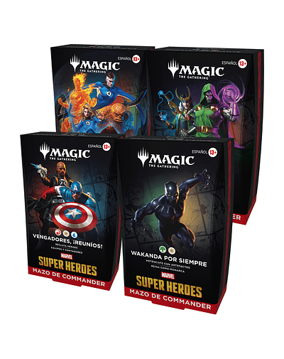 PREVENTA MTG [SP] MARVEL SUPER HEROES - COMMANDER DECK