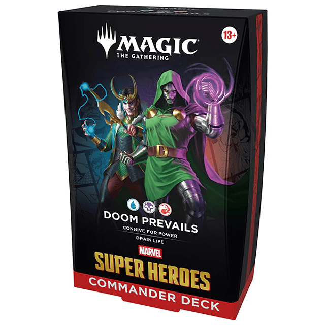 PREVENTA MTG [SP] MARVEL SUPER HEROES - COMMANDER DECK 4