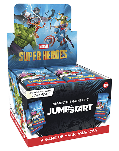 PREVENTA MTG [EN] MARVEL SUPER HEROES - JUMPSTART BOOSTER BOX