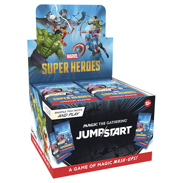 PREVENTA MTG [EN] MARVEL SUPER HEROES - JUMPSTART BOOSTER BOX