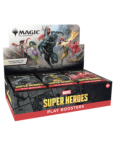 PREVENTA MTG [EN] MARVEL SUPER HEROES - PLAY BOOSTER BOX