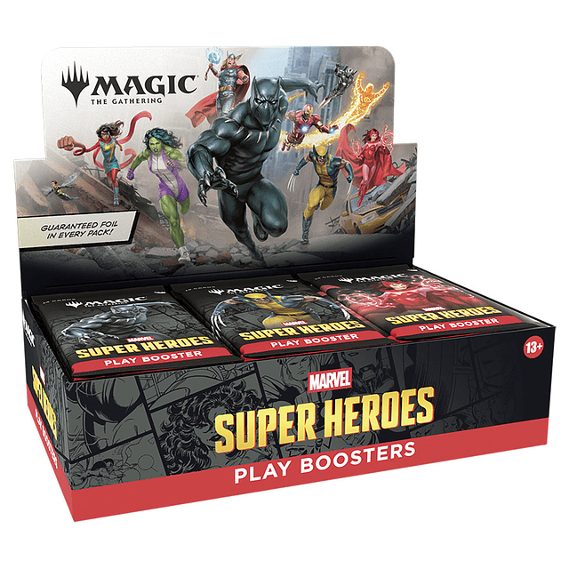 PREVENTA MTG [EN] MARVEL SUPER HEROES - PLAY BOOSTER BOX