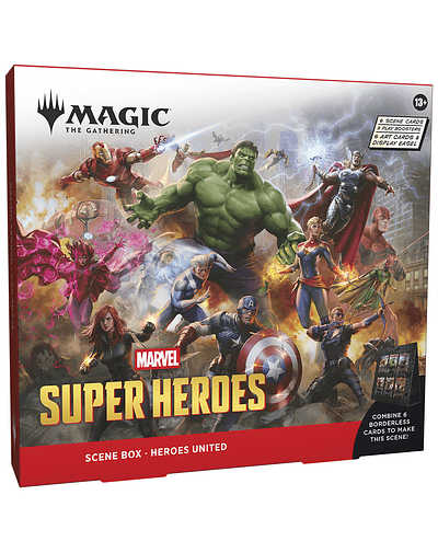 PREVENTA MTG [EN] MARVEL SUPER HEROES - SCENE BOX