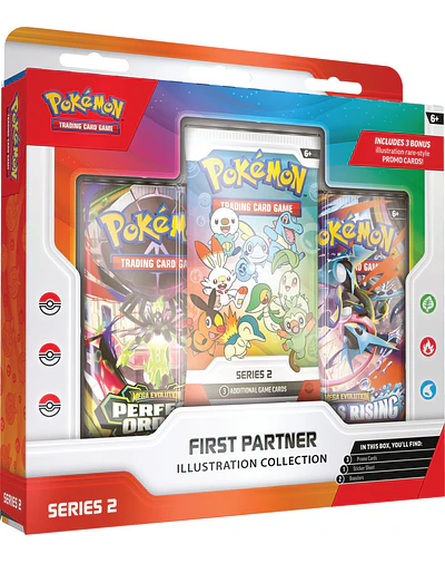 PREVENTA POKEMON TCG FIRST PARTNER ILLUSTRATION COLLECTION (Q2 2026) ESPAÑOL