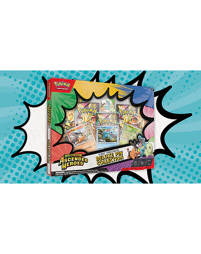 ASCENDED HEROES FIRST PARTNERS DELUXE PIN COLLECTION INGLÉS