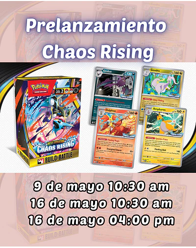 Prelanzamiento Chaos Rising - Kit Build and Battle ESPAÑOL