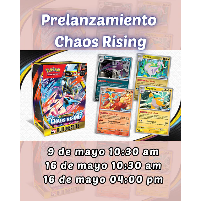 Prelanzamiento Chaos Rising - Kit Build and Battle ESPAÑOL 1