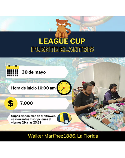League CUP Puente Elantris mayo 2026