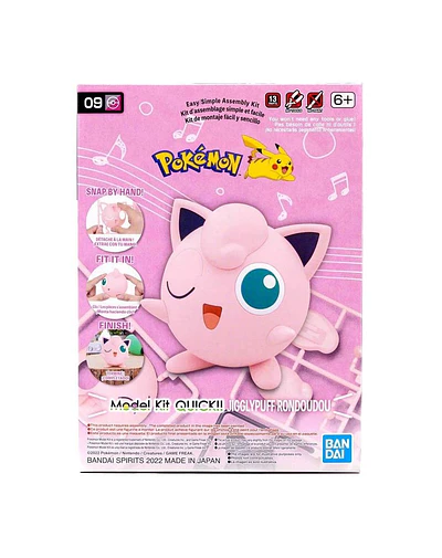 MODEL KIT QUICK!! 09 JIGGLYPUFF POKÉMON
