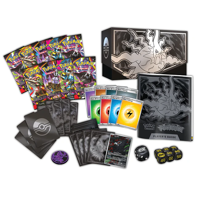 PREVENTA POKEMON TCG MEGA EVOLUTION - PITCH BLACK - ELITE TRAINER BOX INGLÉS 2
