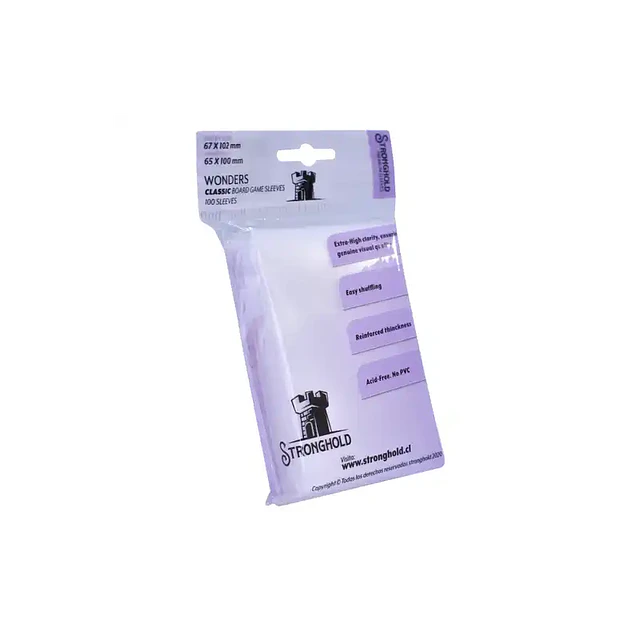   Stronghold Protectores de Wonders 65x100mm