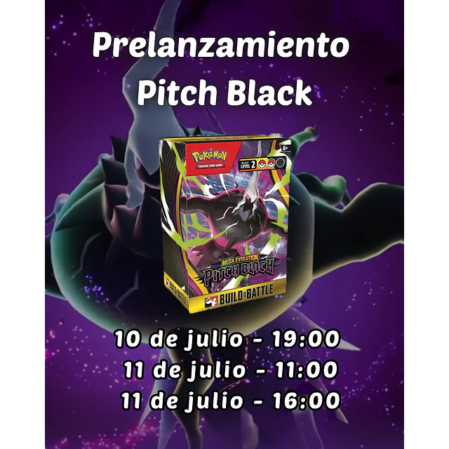 Prelanzamiento Pitch Black - Kit Build and Battle ESPAÑOL 1