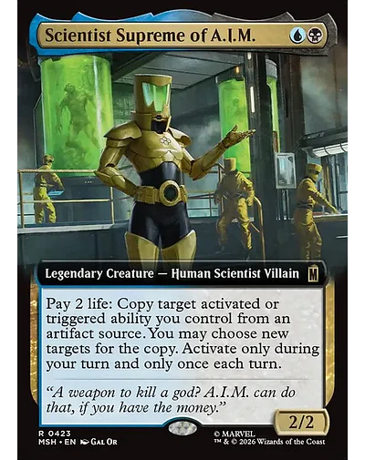 Scientist Supreme of A.I.M. - 0423 - Inglés
