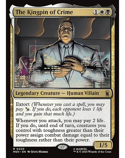 The Kingpin of Crime - 0220 - Inglés - Foil