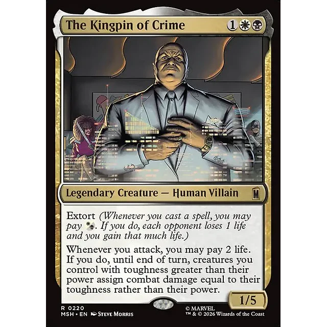 The Kingpin of Crime - 0220 - Inglés - Foil