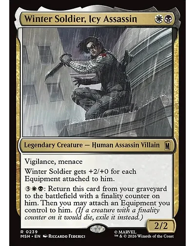 Winter Soldier, Icy Assassin - 0239 - Inglés - Foil