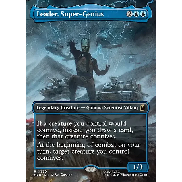 Leader, Super-Genius - 0330 - Inglés