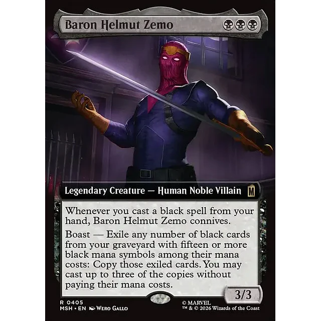 Baron Helmut Zemo - 0405 - Inglés - Foil
