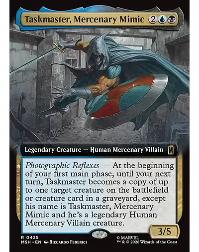 Taskmaster, Mercenary Mimic - 0425 - Inglés - Foil