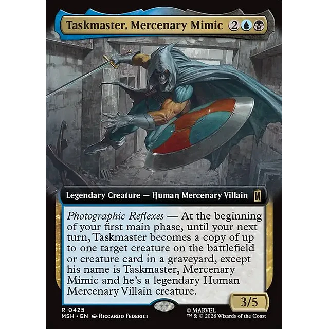 Taskmaster, Mercenary Mimic - 0425 - Inglés - Foil