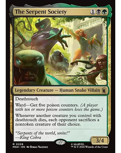  The Serpent Society - 0226 - Inglés - Foil