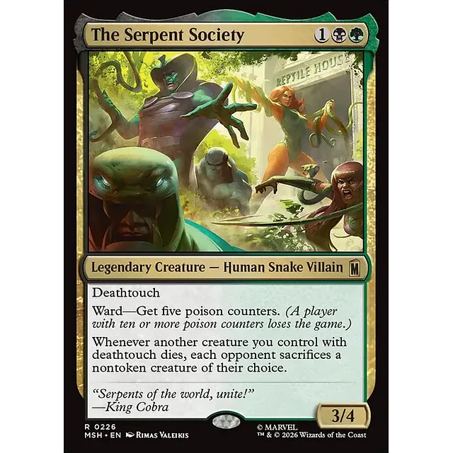  The Serpent Society - 0226 - Inglés - Foil