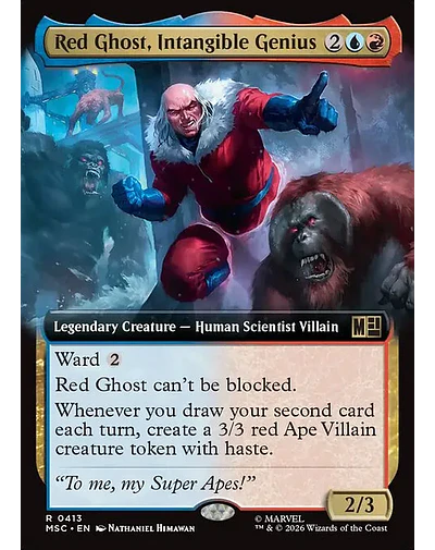Red Ghost, Intangible Genius - 0413 - Inglés