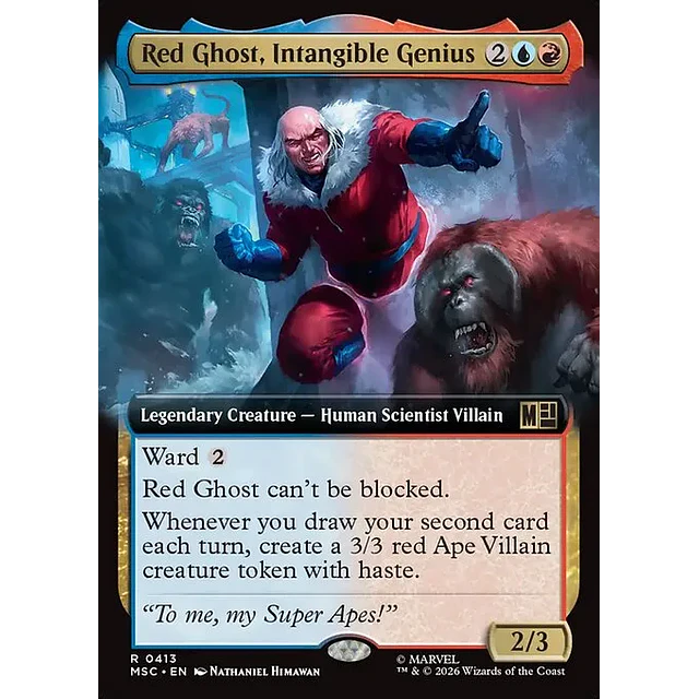 Red Ghost, Intangible Genius - 0413 - Inglés