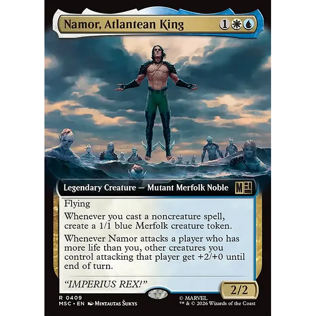 Namor, Atlantean King - 0409 - Inglés